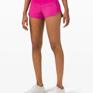 Speed up low-rise lined shorts 2.5"